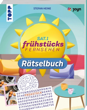 Heine, Stefan. Das SAT.1-Frühstücksfernsehen-Rätselbuch - Das offizielle Rätselbuch zu Deutschlands erfolgreichster Morning Show. frechverlag GmbH, 2026.