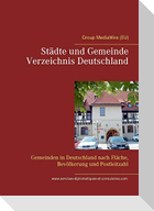 Städte und Gemeinde Verzeichnis Deutschland