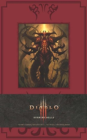 Blizzard Entertainment. Diablo Burning Hells Hardcover Blank Journal. Insights, 2013.