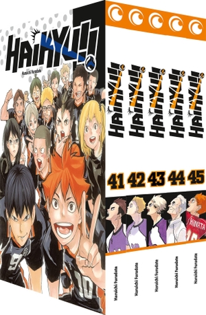 Furudate, Haruichi. Haikyu!! Sammelbox 5 - Band 41-45 im Schuber. Crunchyroll Manga, 2024.