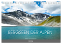 Bergseen der Alpen (Tischkalender 2024 DIN A5 quer), CALVENDO Monatskalender