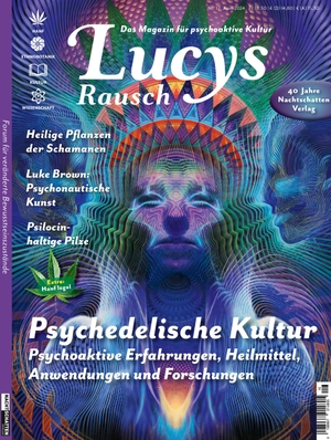 Nachtschatten Verlag / Roger Liggenstorfer (Hrsg.). Lucys Rausch Nr. 17 - Das Gesellschaftsmagazin für psychoaktive Kultur. Nachtschatten Verlag Ag, 2024.