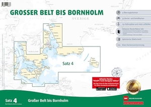 Sportbootkarten Satz 4: Großer Belt bis Bornholm (Ausgabe 2024). Delius Klasing Vlg GmbH, 2024.