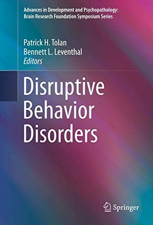 Leventhal, Bennett L. / Patrick H. Tolan (Hrsg.). Disruptive Behavior Disorders. Springer New York, 2013.