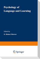 Psychology of Language and Learning