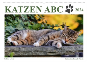 Löwer, Sabine. Katzen ABC (Wandkalender 2024 DIN A2 quer), CALVENDO Monatskalender - Katzenwissen humorvoll aufbereitet. Calvendo, 2023.