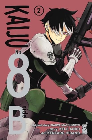 Matsumoto, Naoya / Keiji Ando. Kaiju No. 8. B-side. Vol. 2. Star Comics, 2026.