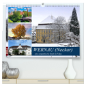 Wernau (Neckar), eine sympathische Stadt im Fokus (hochwertiger Premium Wandkalender 2024 DIN A2 quer), Kunstdruck in Hochglanz