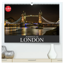 Wundervolles London (hochwertiger Premium Wandkalender 2024 DIN A2 quer), Kunstdruck in Hochglanz