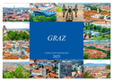 Graz - Ausblick auf die Dachlandschaft (Wandkalender 2025 DIN A2 quer), CALVENDO Monatskalender