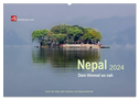 Nepal 2024 - Dem Himmel so nah (Wandkalender 2024 DIN A2 quer), CALVENDO Monatskalender