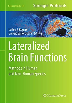 Vallortigara, Giorgio / Lesley J. Rogers (Hrsg.). Lateralized Brain Functions - Methods in Human and Non-Human Species. Springer New York, 2017.