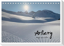 Arlberg - magic of winter (Tischkalender 2025 DIN A5 quer), CALVENDO Monatskalender