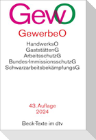 Gewerbeordnung. GewO