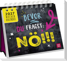 Mini-Wochenkalender 2027: Bevor du fragst: Nö!