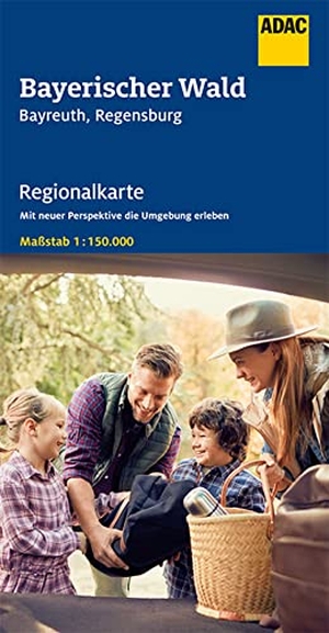 ADAC Regionalkarte Blatt 13 Bayerischer Wald 1:150 000 - Bayreuth, Regensburg. ADAC, 2020.