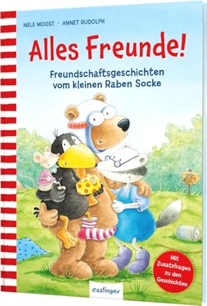 Moost, Nele. Der kleine Rabe Socke: Alles Freunde! - Freundschaftsgeschichten vom kleinen Raben Socke | Vorlesen ab 4. Esslinger Verlag, 2024.