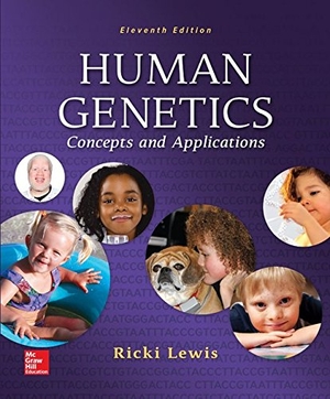 Lewis, Ricki. Human Genetics with Connect Plus Access Card. McGraw-Hill Education, 2014.