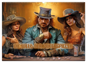 Die Welt der Pokerspieler (Wandkalender 2025 DIN A2 quer), CALVENDO Monatskalender