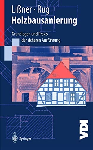 Rug, Wolfgang / Karin Lißner. Holzbausanierung - Grundlagen und Praxis der sicheren Ausführung. Springer Berlin Heidelberg, 2000.