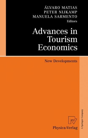 Matias, Álvaro / Manuela Sarmento et al (Hrsg.). Advances in Tourism Economics - New Developments. Physica-Verlag HD, 2009.
