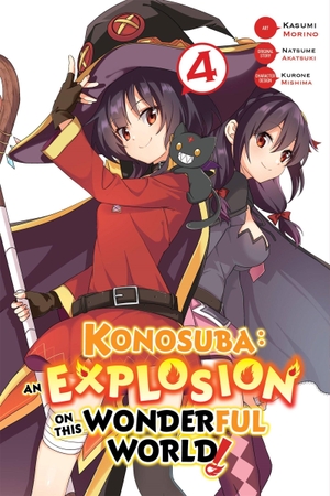 Morino, Kasumi / Steinbach, Kevin et al. Konosuba: An Explosion on This Wonderful World!, Vol. 4 (manga). Little, Brown & Company, 2020.