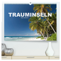 Trauminseln (hochwertiger Premium Wandkalender 2024 DIN A2 quer), Kunstdruck in Hochglanz
