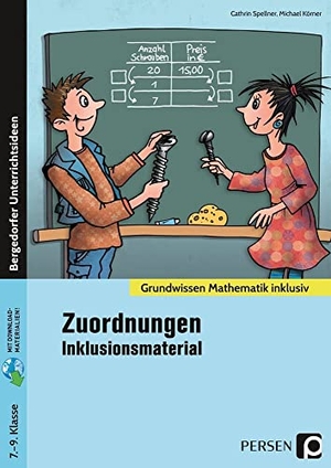 Spellner, Cathrin / Michael Körner. Zuordnungen - Inklusionsmaterial - 7. bis 9. Klasse. Persen Verlag i.d. AAP, 2019.