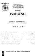 Pyroxenes