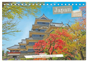 Japan, das Land der aufgehenden Sonne (Tischkalender 2025 DIN A5 quer), CALVENDO Monatskalender