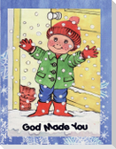 GOD MADE YOU, children's colouring book