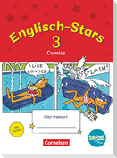 Englisch-Stars - BOOKii-Ausgabe - 3. Schuljahr. Comics. Übungsheft mit Lösungen