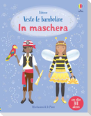 In maschera. Con adesivi