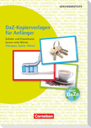 Deutsch lernen mit Fotokarten - Sekundarstufe I/II und Erwachsene - Schüler und Erwachsene lernen erste Wörter - Übungen, Spiele, Rätsel
