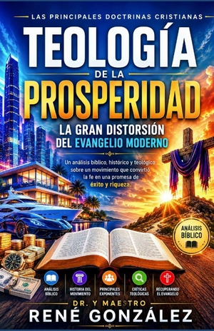 González, René. Teología de la Prosperidad - La Gran Distorsión del Evangelio Moderno: Un análisis bíblico, histórico y teológico sobre un movimiento que convirtió la fe en una promesa de éxito y riqueza. Independently published, 2026.