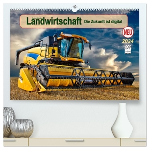 Roder, Peter. Landwirtschaft - die Zukunft ist digital (hochwertiger Premium Wandkalender 2024 DIN A2 quer), Kunstdruck in Hochglanz - Hightech in landwirtschaftlichen Maschinen.. Calvendo, 2023.