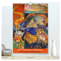 Thilia. Reise durch Mittelerde. Acrylmalerei von Michael Weiler. (hochwertiger Premium Wandkalender 2024 DIN A2 hoch), Kunstdruck in Hochglanz