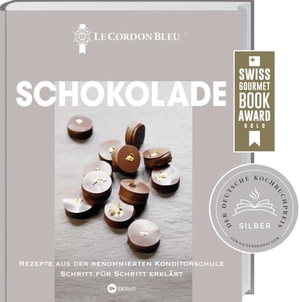 Le Cordon Bleu. Schokolade - Rezepte aus der renommierten Konditorschule Schritt für Schritt erklärt. 170 raffinierte Rezepte und Tipps von Patisserie-Profis für köstliche Schokoladenkreationen: Ganache, Pralinen & Co. Landwirtschaftsverlag, 2023.