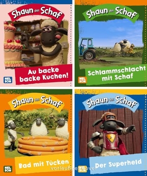 Nelson Mini-Bücher: 4er Shaun das Schaf 1-4 - 4er Set. Nelson Verlag, 2026.