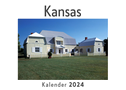 Kansas (Wandkalender 2024, Kalender DIN A4 quer, Monatskalender im Querformat mit Kalendarium, Das perfekte Geschenk)