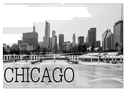 Icy Chicago (Wandkalender 2024 DIN A2 quer), CALVENDO Monatskalender