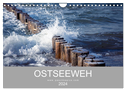 Ostseeweh (Wandkalender 2024 DIN A4 quer), CALVENDO Monatskalender