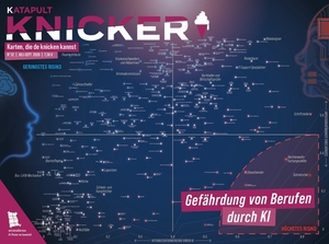 Katapult (Hrsg.). KNICKER Ausgabe 32 - Gefährdung von Berufen durch KI. Katapult-Verlag, 2026.