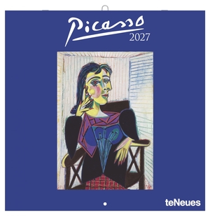 Neumann Verlage GmbH & Co KG (Hrsg.). Picasso 2027 - Wandkalender 30x30 cm (30x60 cm geöffnet), Kunstkalender mit Meisterwerken von Picasso. Neumann Verlage GmbH & Co, 2026.