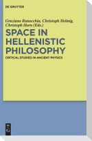 Space in Hellenistic Philosophy