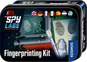 Spy Labs Fingerprinting Kit INT - Detektiv-Set. Franckh-Kosmos, 2026.