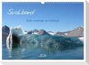 Svalbard / UK-Version (Wall Calendar 2024 DIN A3 landscape), CALVENDO 12 Month Wall Calendar