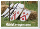 Mittelalter-Impressionen (Wandkalender 2025 DIN A2 quer), CALVENDO Monatskalender