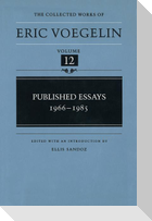 Published Essays, 1966-1985 (Cw12)