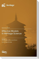 Effective Models in Heritage Science